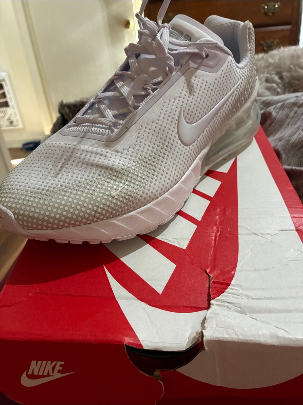 Nike Men’s White Air Max Phoenix Sneakers